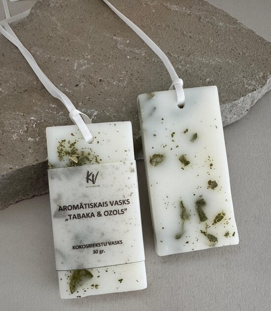 Aromātiskais vasks "TABAKA & OZOLS"